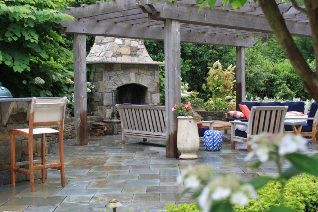 Patio and Pergola Building Example